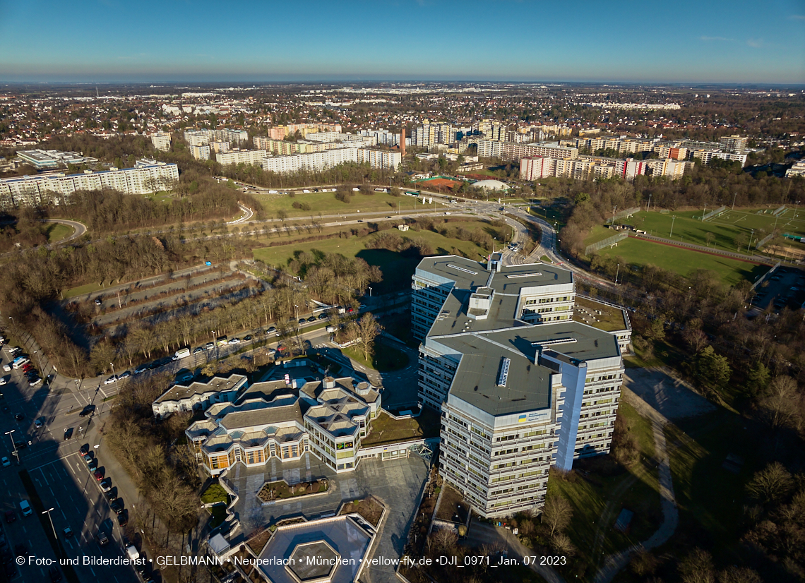 07.01.2023 - Umgebung in Neuperlach